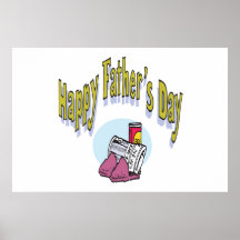 Happy Fathers Day Poster