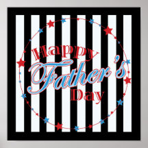Happy Fathers Day Poster