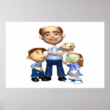 Happy Fathers Day Print