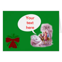 Happy Festivus with 3 wise men. Add your own text Cards