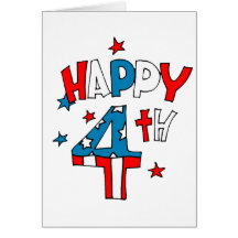 Happy Fourth Greeting Card