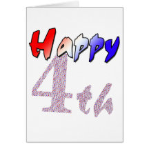 Happy fourth of July Cards