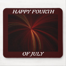 Happy Fourth Of July Mousepad