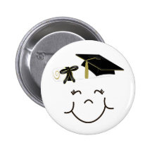 Happy Grad Button