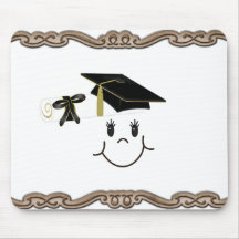 Happy Grad Mouse Pads