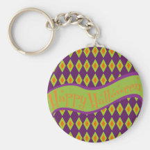 Happy Halloween Banner w Spider Key Chains