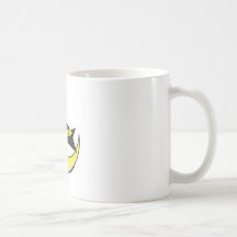 Happy Halloween Cat and Moon design Mugs
