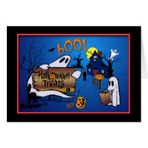 Happy Halloween Greeting Card for Kids