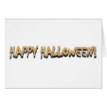 Happy Halloween Greeting Greeting Cards