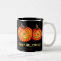 Happy Halloween Jackolanterns Coffee Mug