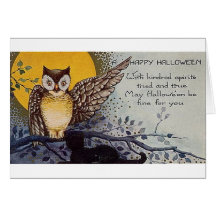 Happy Halloween Kindred Spirits Greeting Cards