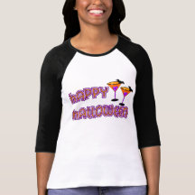 Happy Halloween Martinis Tee Shirts