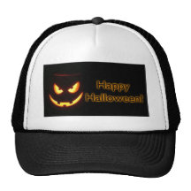 Happy Halloween Mesh Hats