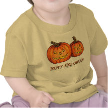 Happy Halloween Pumpkins Tshirts