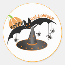 Happy Halloween Stickers