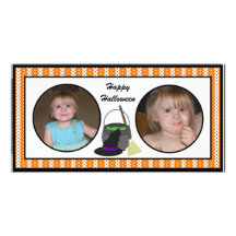 Happy Halloween Witch's Cauldron  Photo Cards