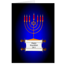 Happy Hanukkah 2011 Card