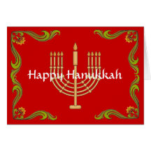 Happy Hanukkah Card