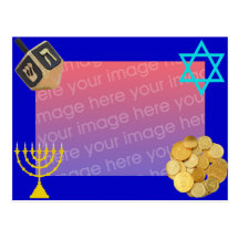 Happy Hanukkah Post Card