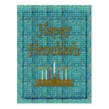 Happy Hanukkah Post Cards
