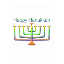 Happy Hanukkah Post Cards