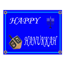 Happy Hanukkah Postcards