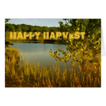 Happy Harvest Card