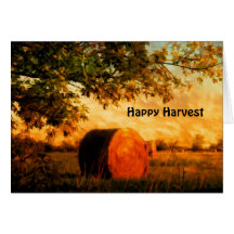 Happy Harvest Greeting Card