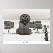 Happy Hay, Highway 50, Nevada Posters