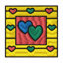 Happy Heart Custom Monogrammed Embroidered Shirt