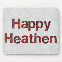 Happy Heathen Mouse Pad