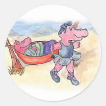 Happy Hippos Sticker