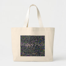 Happy Holi Tote Bags