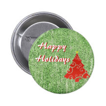 Happy Holidays Button