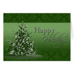 Happy Holidays Christmas Tree Card