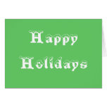 Happy Holidays From VEGAS Greeting Cards