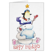 Happy Holidays Greeting Card