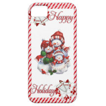 Happy holidays iphone 5 case