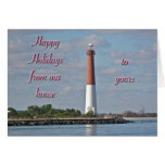 Happy Holidays Our House to Yours Old Barney Greeting Cards