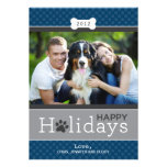 Happy Holidays Photo Card | Puppy Dog Theme Custom Invite