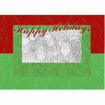 Happy Holidays Photo Frame Photo Sculptures
