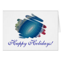 Happy Holidays - Rhapsody in  Blue Cards