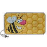 Happy Honey Bee iPhone Speaker