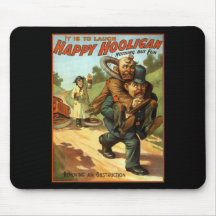 Happy Hooligan - Removing an Obstruction Mouse Pad