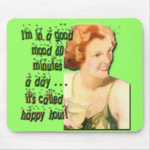 Happy Hour Mousepad