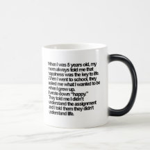 happy is me coffee mug