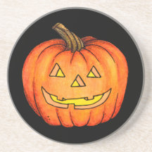 Happy Jackolantern Coasters