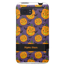 Happy Jackolanterns and Bats HTC Vivid Covers