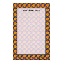 Happy Jackolanterns and Bats Stationery Design