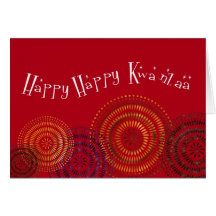 HAPPY Kwanzaa Card